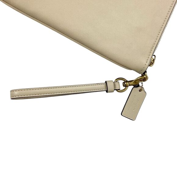 Coach X Tom Wesselmann Collab Large Turnlock Wristlet Bag Clutch - Picture 10 of 14